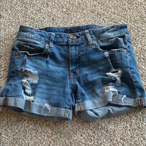 American eagle jean shorts